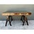Vintage Wood and Leather Campaign Desk For Sale - Image 10 of 12