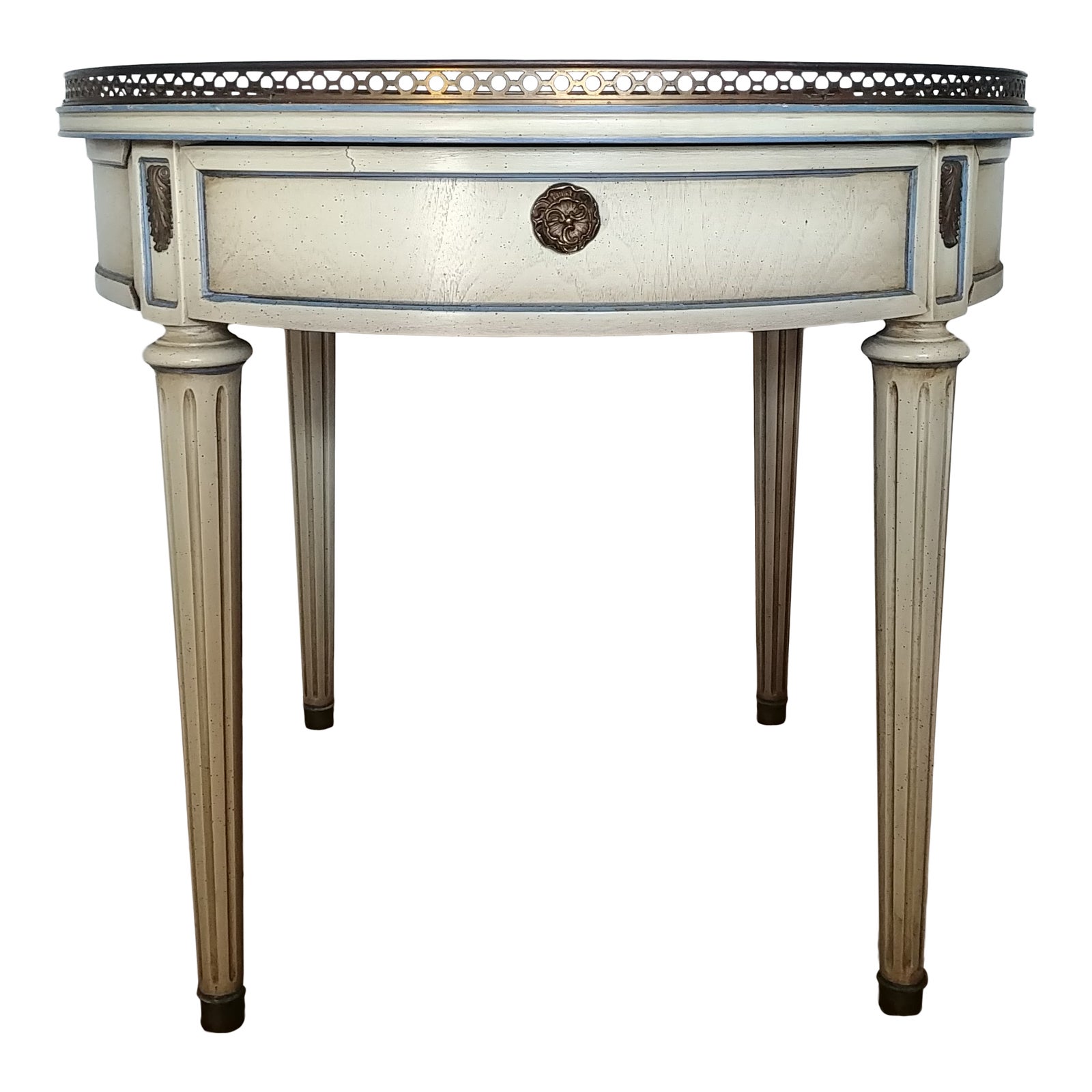 20th Century French Country Round Side Table Chairish