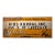 Vintage Painted Tin Tex Tan Western Wear Sign For Sale