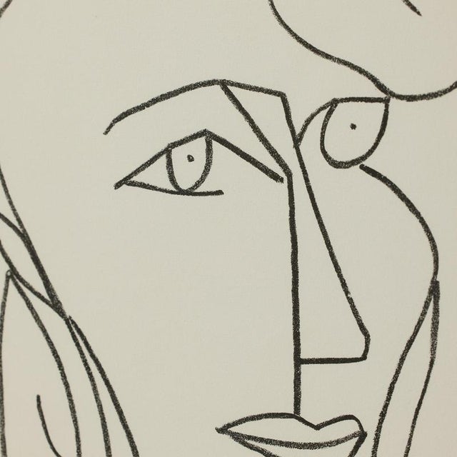 Françoise Gilot, Portrait of a Woman, 1951, Lithograph, Framed For Sale - Image 16 of 18