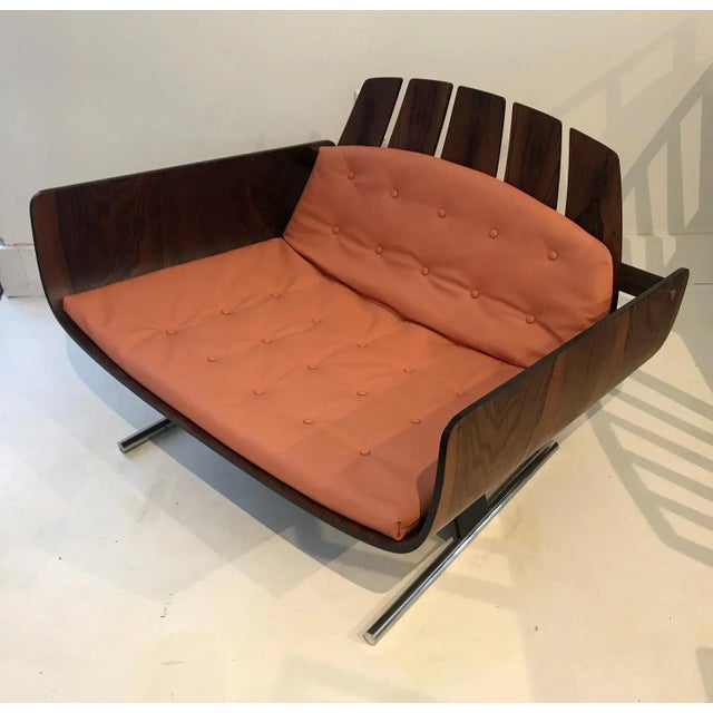 Mid-Century Modern Brazilian Rosewood Lounge Chair by Jorge Zalszupin For Sale - Image 3 of 12
