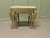 Metal Brass Nesting Tables with Marble Tops, 1920, Set of 3 For Sale - Image 7 of 8
