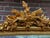 1980s French Louis XVI Gold Wood Floor Mirror For Sale - Image 9 of 11