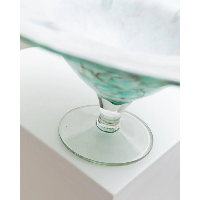 Vintage Glass Bowl by Hans Jürgen Richartz for Mathildenhütte Solingen, Italy, 1970s For Sale - Image 9 of 11
