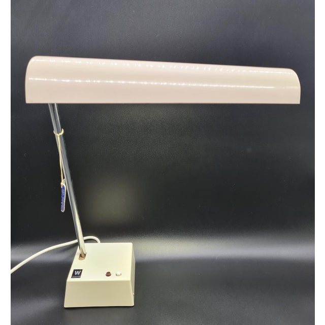 An original waldmann-leuchten tl 218 desk lamp, manufactured in west germany by the renowned waldmann-leuchten company of...