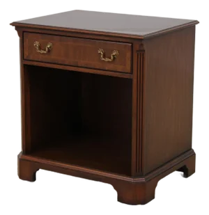 Kindel Mahogany Chippendale Style Nightstand
