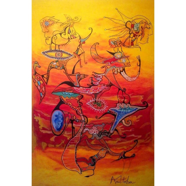 Early 21st Century Manitoba, O sol et mio, 2017, Mixed Media For Sale - Image 5 of 5