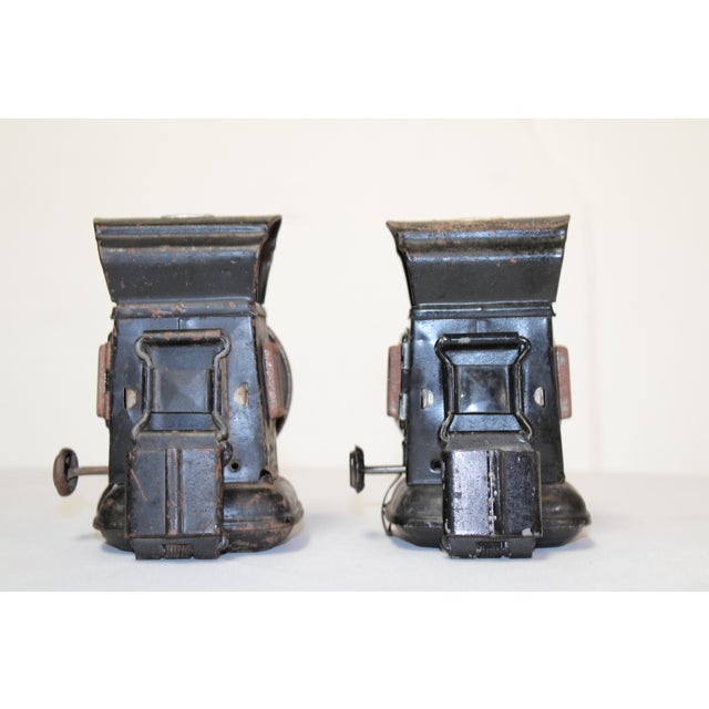 Mini Railroad Handheld Lantern Pair For Sale - Image 9 of 17