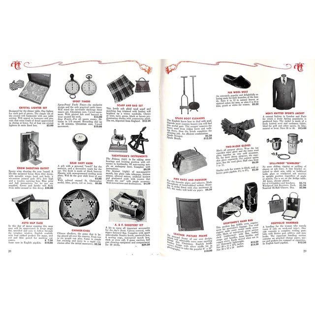 White Abercrombie & Fitch Christmas 1938 Catalog For Sale - Image 8 of 12