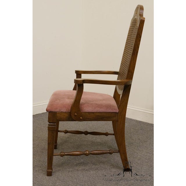 Late 20th Century Vintage Bernhardt Furniture Italian Neoclassical Cane