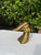 Vintage Brass Abstract Duck Bookends, Pair For Sale - Image 9 of 12