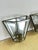 Mid-Century Modern Brass and Glass Mirror Wall Lamps, 1950s, Set of 2 For Sale - Image 15 of 16