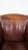 Brown Sheep Leather Club Chair with Decorative Nails For Sale - Image 8 of 14