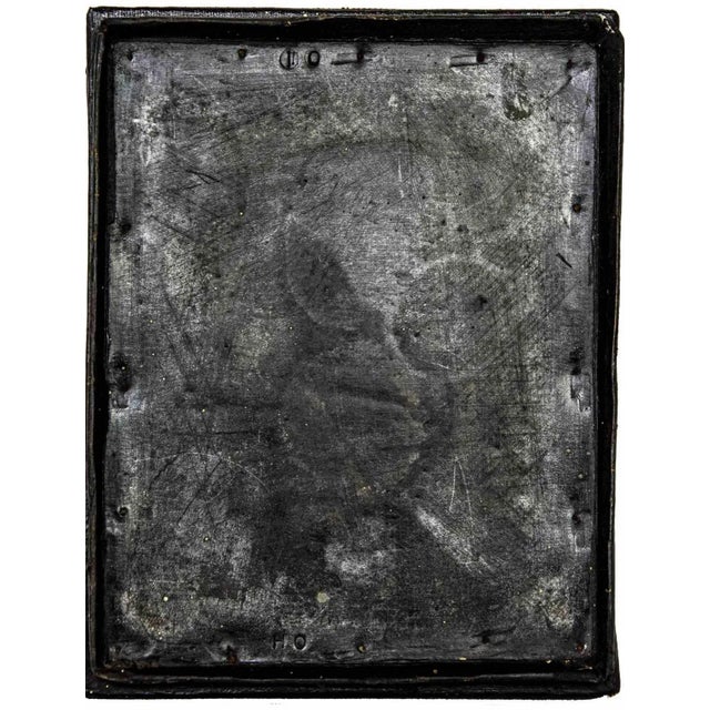 Drowsiness is an original contemporary artwork realized by Andrea Nurcis in 1987. Metal on panel. Hand signed and dated on...