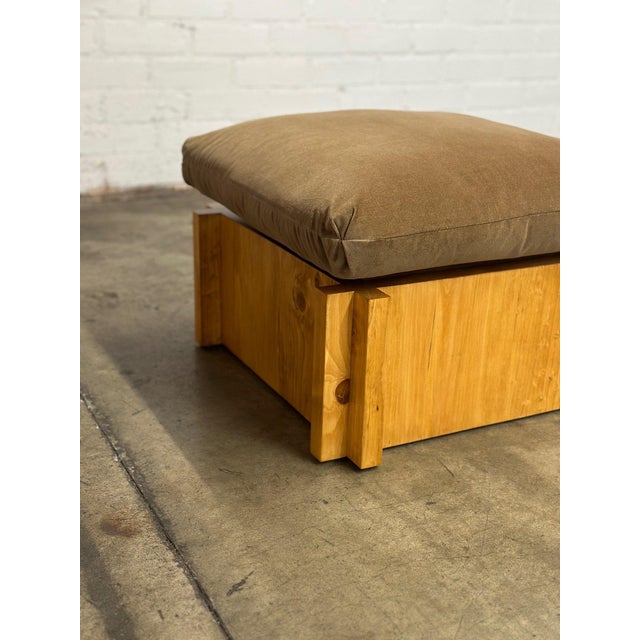 Modern Madura Series Ottoman For Sale - Image 4 of 12