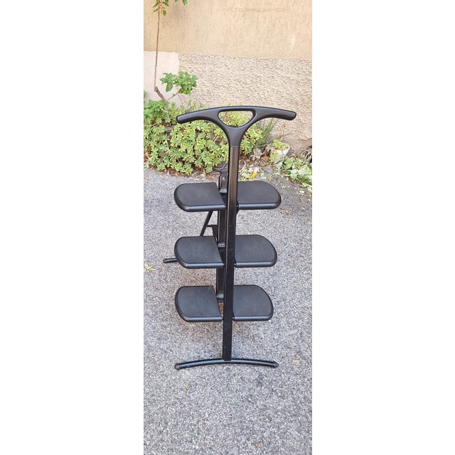 Metal Folding Ladder Tiramisù Model in Painted Steel and Polypropylene by Andries Van Onck for Kartell, 1990s For Sale - Image 7 of 7