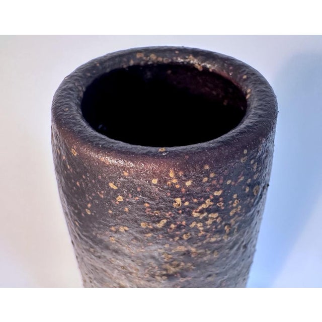 1950s Vintage Conical Vase in Earthenware by Paul Eydner, 1950s For Sale - Image 5 of 9