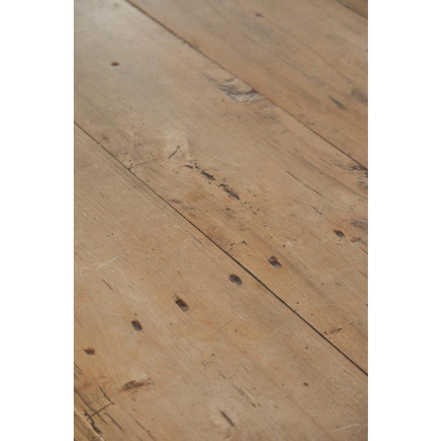 Antique Pinewood Farmhouse Dining Table For Sale - Image 9 of 15