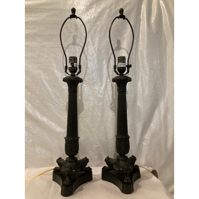 2020s Early 21st Century Vaughan Traditional English Table Lamps - a Pair For Sale - Image 5 of 6