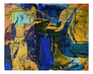 Monika Rossa, Abstraction, 2026, Oil Painting on Canvas