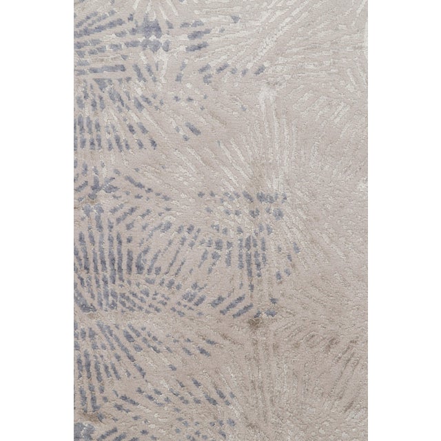 Modern Rug & Kilim’s Modern Abstract Rug in Beige and Gray For Sale - Image 3 of 8