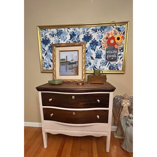Mid 19th Century Gorgeous Serpentine Dresser/Buffet/Entry Table For Sale - Image 10 of 10