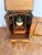 Antique Art Nouveau Golden Oak Smoker's Cabinet, 1920, Set of 2 For Sale - Image 4 of 7
