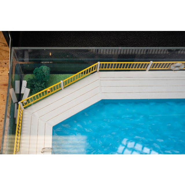 Vintage "Esther Williams" Octagonal Residential Pool Salesman Sample by Delair For Sale - Image 10 of 15