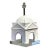 Vintage Architectural Ceramic Table Lamp For Sale