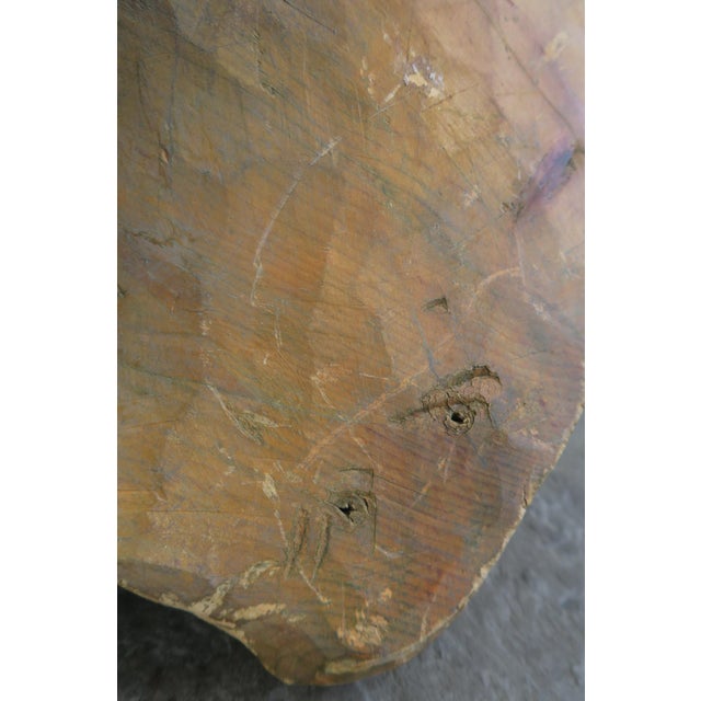 Wood Large Decorative Wooden Dinosaur Head, 1970s For Sale - Image 7 of 16