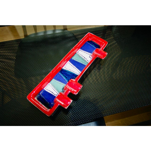 Large Perignem Amphora Belgium 1970 Trinket Tray/Ashtray For Sale - Image 3 of 9