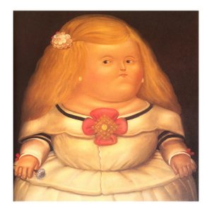 Fernando Botero 4 After Velazquez 1983