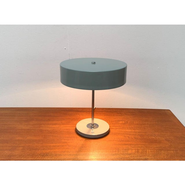 Mid-Century Modern Mid-Century Hungarian CCCP Minimalist Model RV-41 Table Lamp from Szarvasi Vas-Fémipari, 1960s For Sale - Image 3 of 18