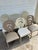 Hollywood regency style aluminum cast chairs 6 sets, different styles. Banana Leaf motif, shell motif, palm motif and rope...