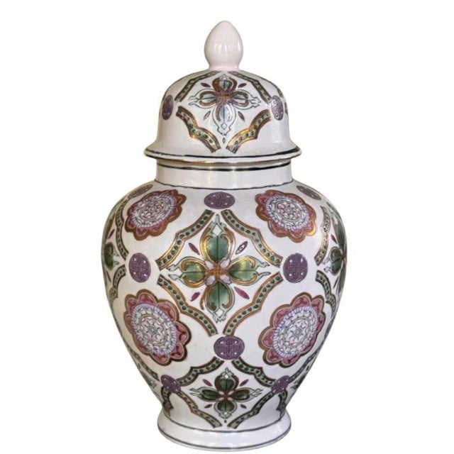 Vintage Chinoiserie Decorative Plate For Sale - Image 10 of 11