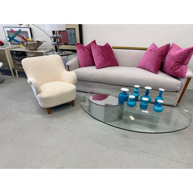 Pair of Gustav Axel Berg Swedish Club Chairs Circa 1945 For Sale - Image 11 of 18