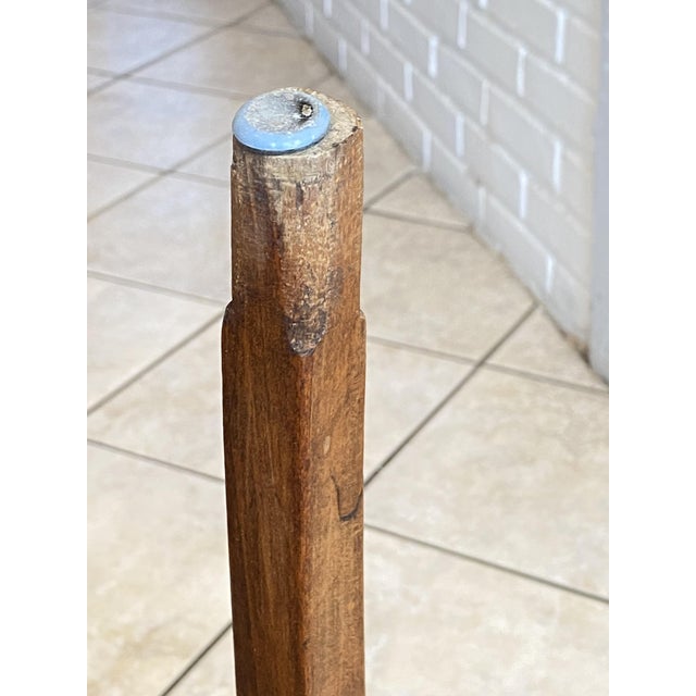 Solid wood frame Cane seat in good condition, weave taut Very comfortable Dimensions: Height 72cm Seat height 47cm Width...