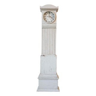 Early 19th-Century Swedish Gustavian Longcase Clock, Circa 1800 For Sale