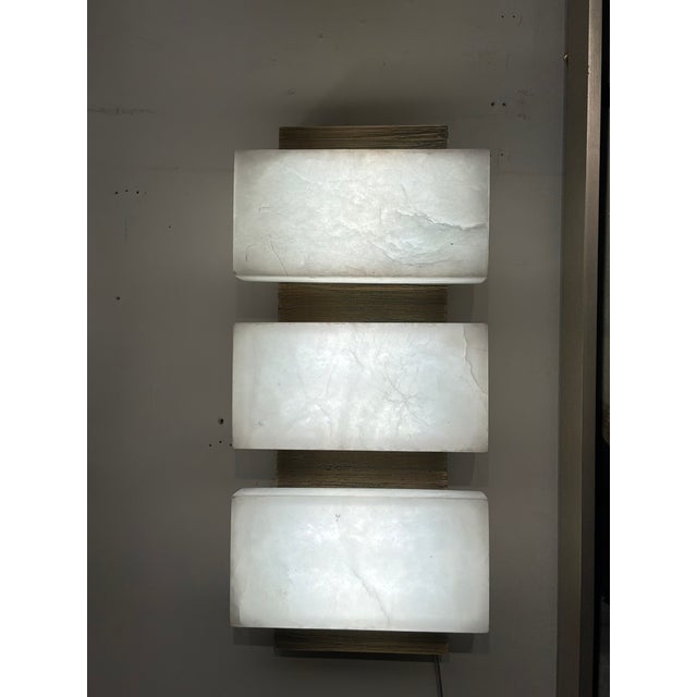Revelation Triple Stacked Sconces - Pair. For Sale In Atlanta - Image 6 of 6