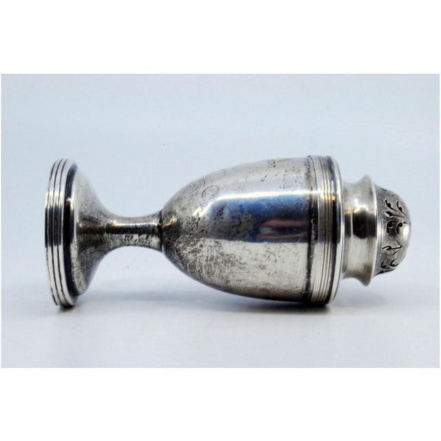 Silver Shin Guard with Edge and Base Friezes For Sale - Image 9 of 10