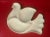 Vintage Holiday Pop Art Peace Dove White Ceramic Candy Dish Catchall For Sale - Image 9 of 9