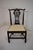 Early 1800's English Chippendale Mahogany Dining Chairs-set of six (6) with upholstered seats. Front legs straight and...