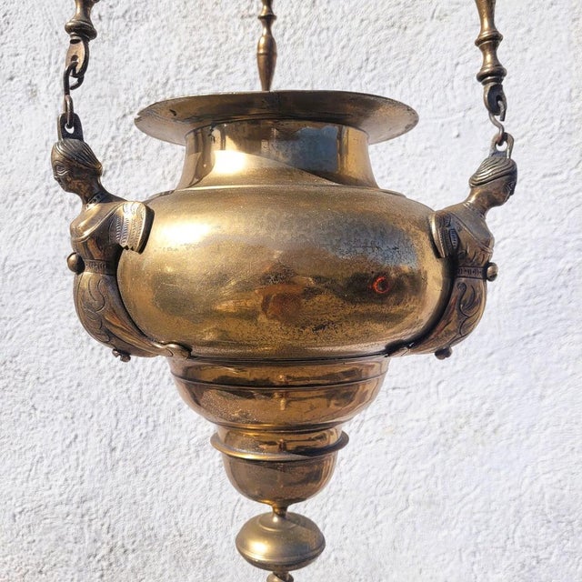 17th Century Sanctuary Lantern Pendant For Sale - Image 4 of 16