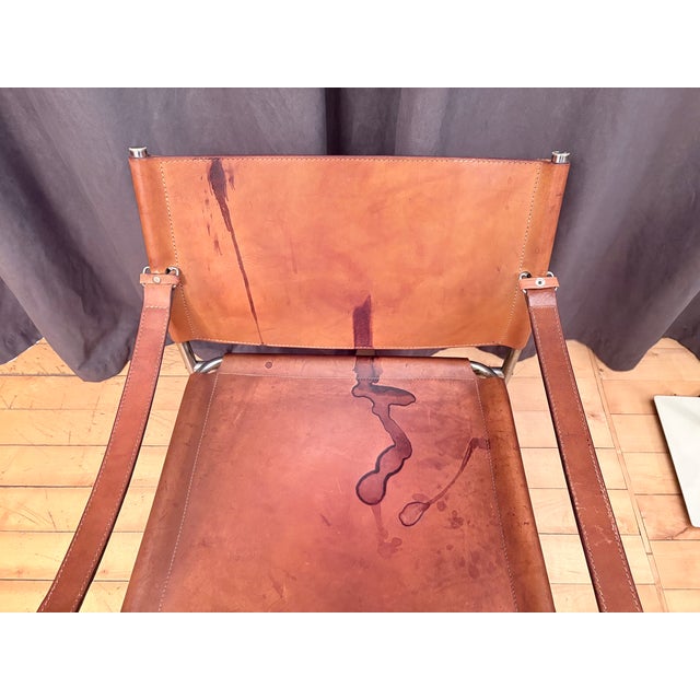 Metal Admiral Chair by Karin Mobring for Ikea, Sweden, 1970s For Sale - Image 7 of 13