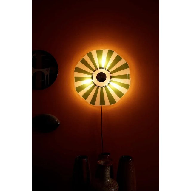 Mid-Century Wall Light with Glass Plate from Designfornication, 1956 For Sale - Image 9 of 11
