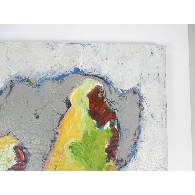 2000 - 2009 Contemporary Abstract Trees and Clouds Landscape Painting For Sale - Image 5 of 8