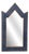 Decorative Wall Mirror with Blue Mosaic Frame, 2009 For Sale