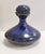 Postmodern Blue and Yellow Glazed Vase and Bottles attributed to Parravicini, 1970s, Set of 3 For Sale - Image 13 of 15