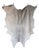 Large White and Grey Genuine Cowhide Rug For Sale