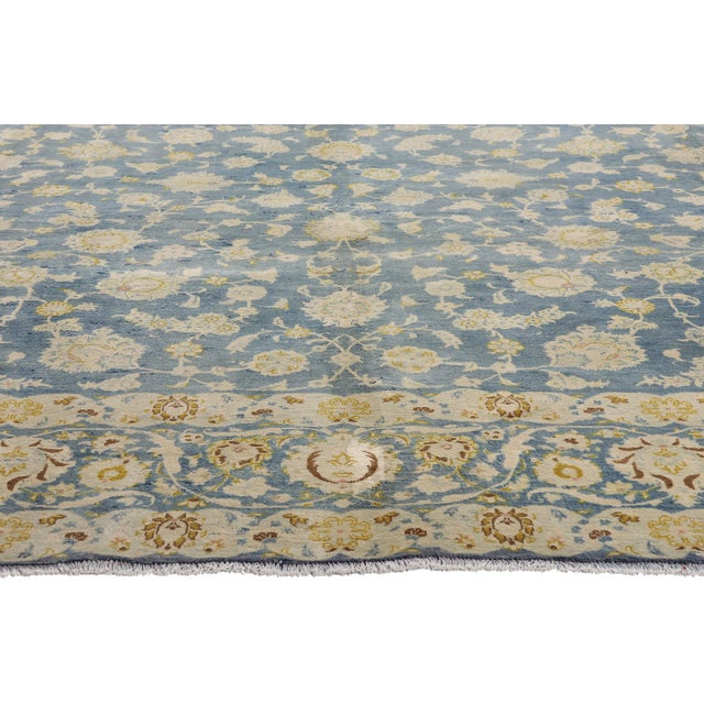 Antique Persian Kashan Rug, 09'09 X 12'10 For Sale - Image 4 of 10